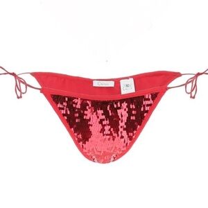 OSÉREE Sequin Bandana Sequin Embellished Bikini Bottom
